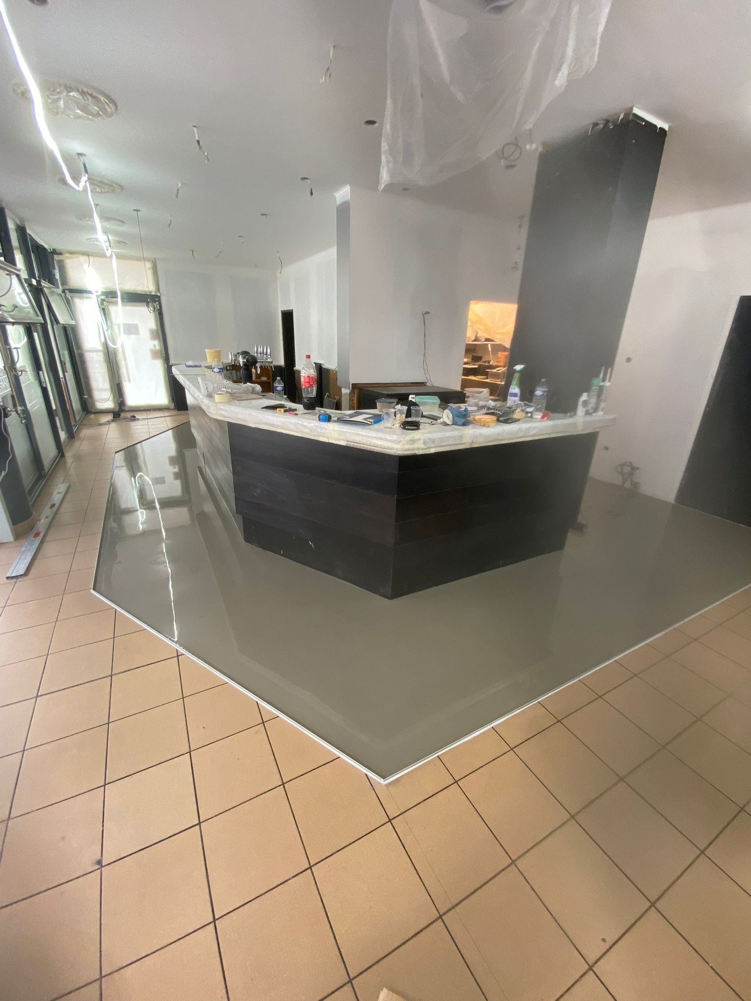 Avant : Rénovation Restaurant